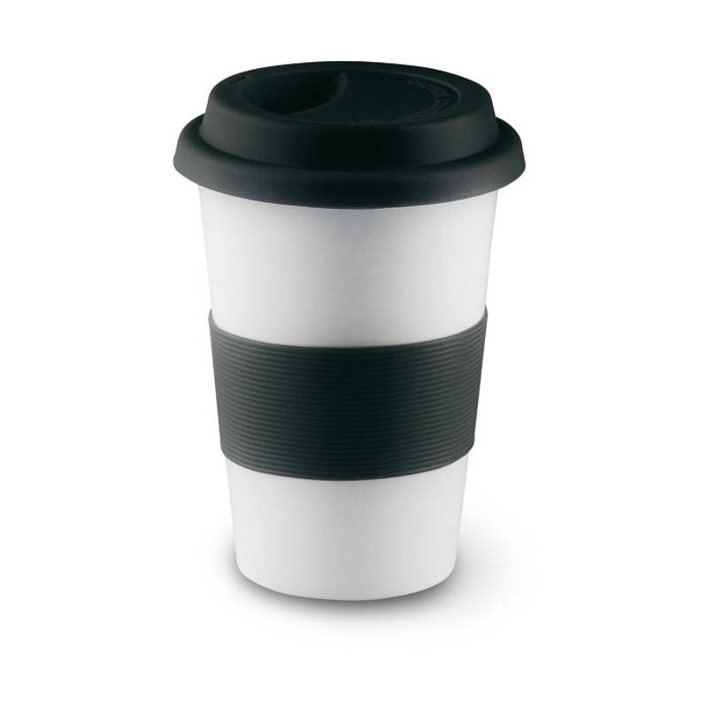 SENORA hrnček s vrchnákom, 0,4 l, čierna SENORA hrnček s vrchnákom, 0,4 l, čierna